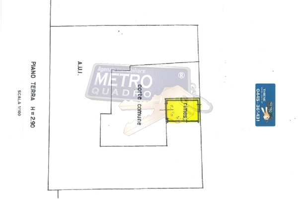planimetria garage - APPARTAMENTO THIENE (VI) CENTRO 